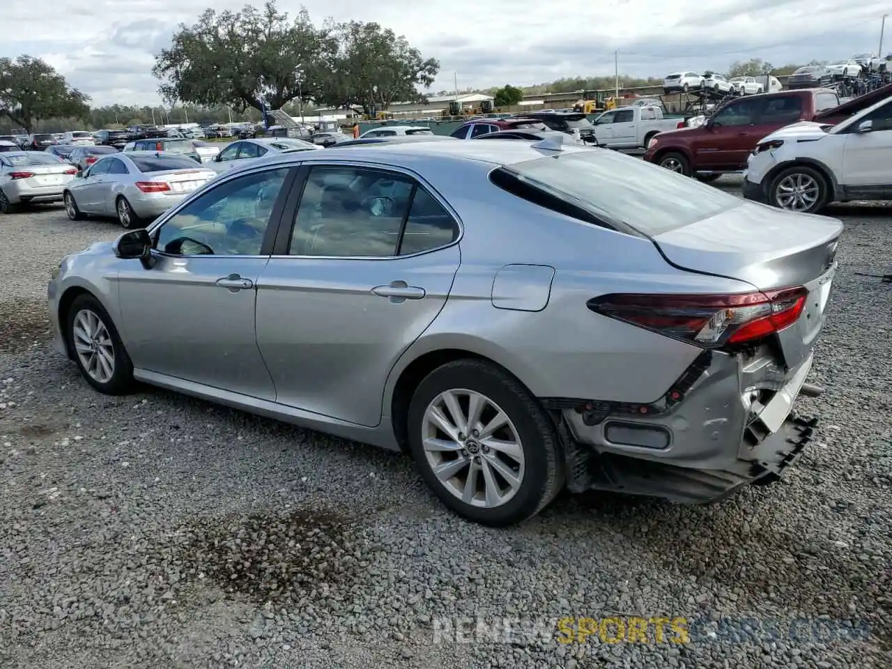 2 Photograph of a damaged car 4T1C11AK5NU656061 TOYOTA CAMRY 2022