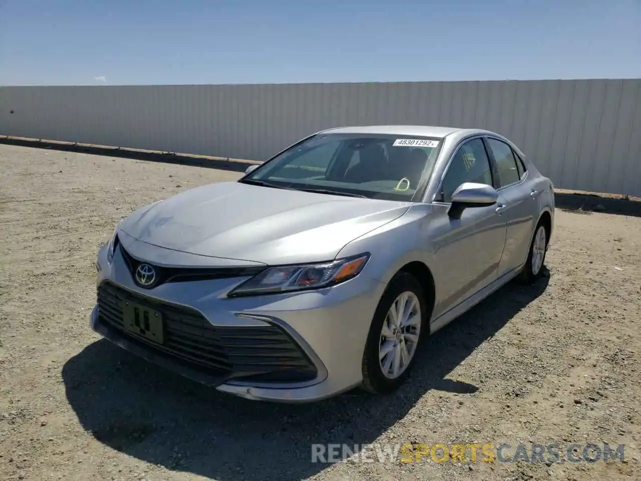 2 Photograph of a damaged car 4T1C11AK5NU693644 TOYOTA CAMRY 2022