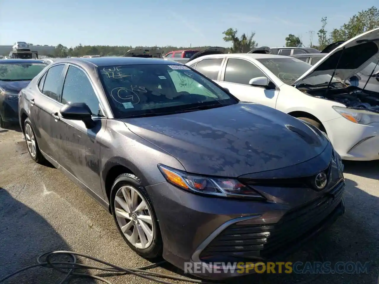 1 Photograph of a damaged car 4T1C11AK6NU031541 TOYOTA CAMRY 2022