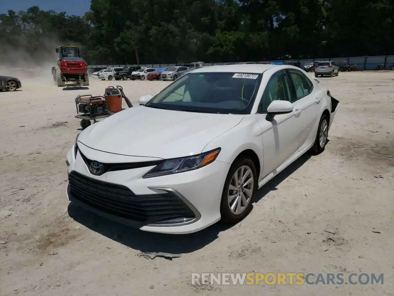 2 Photograph of a damaged car 4T1C11AK6NU035024 TOYOTA CAMRY 2022