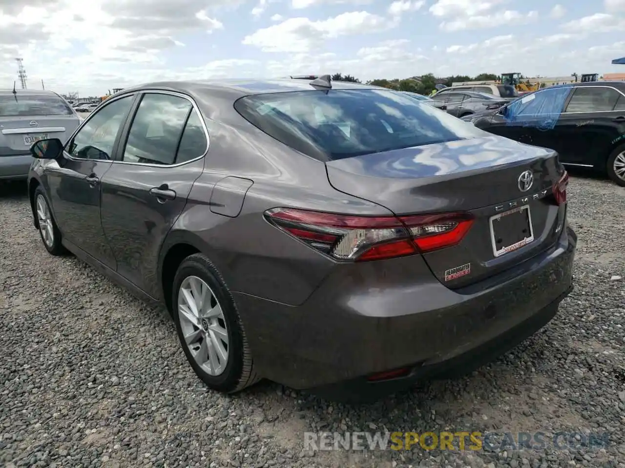 3 Photograph of a damaged car 4T1C11AK6NU631220 TOYOTA CAMRY 2022