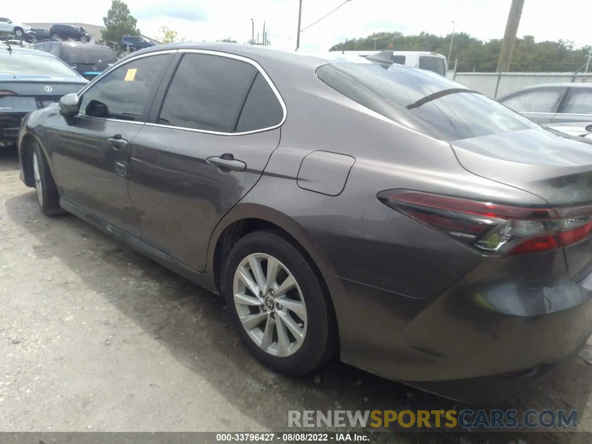 3 Photograph of a damaged car 4T1C11AK6NU656084 TOYOTA CAMRY 2022