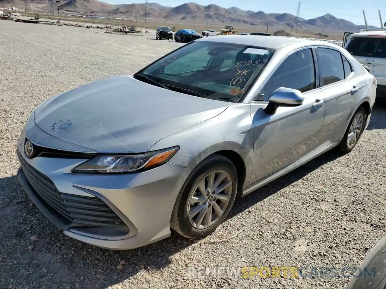 2 Photograph of a damaged car 4T1C11AK6NU683866 TOYOTA CAMRY 2022