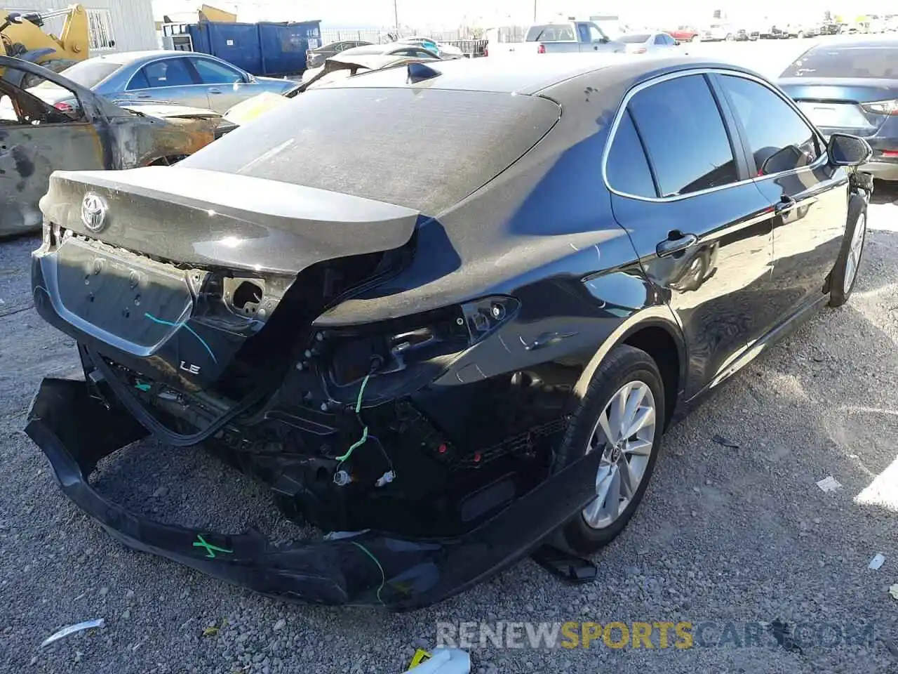 4 Photograph of a damaged car 4T1C11AK7NU052169 TOYOTA CAMRY 2022