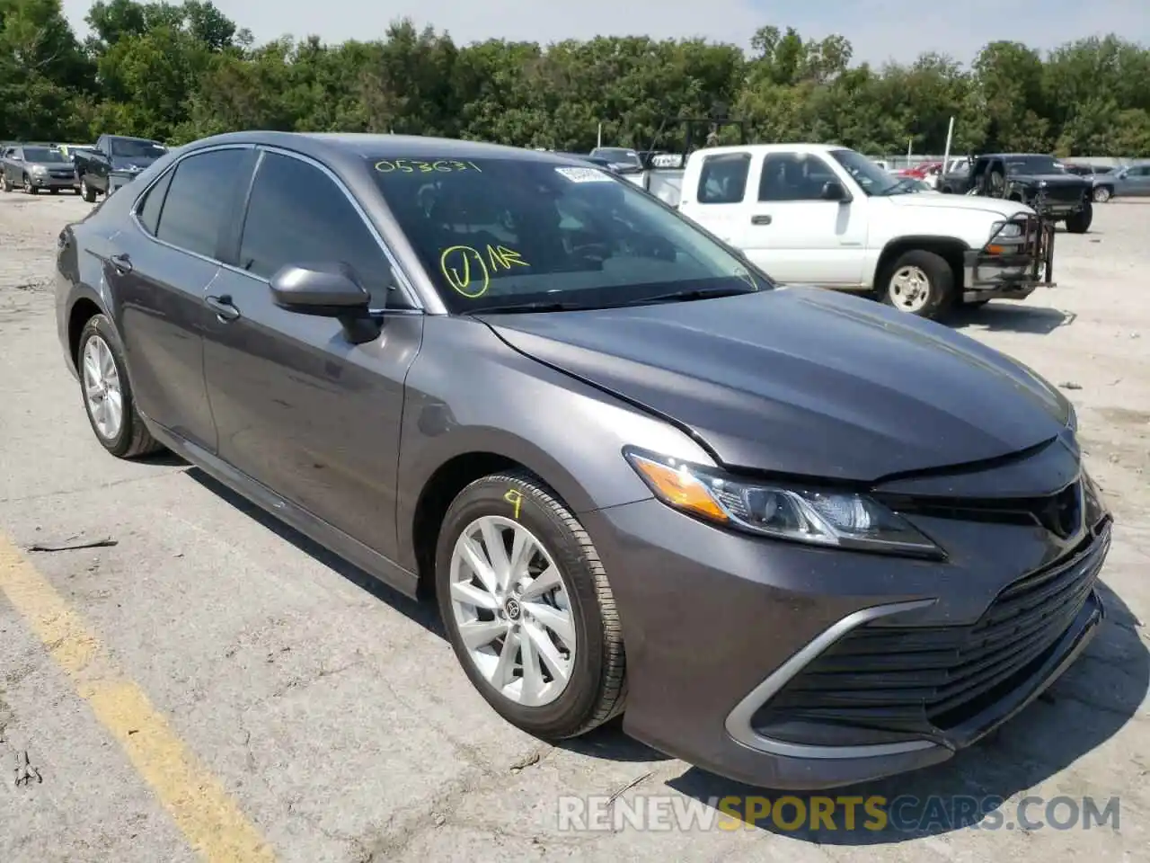 1 Photograph of a damaged car 4T1C11AK7NU053631 TOYOTA CAMRY 2022