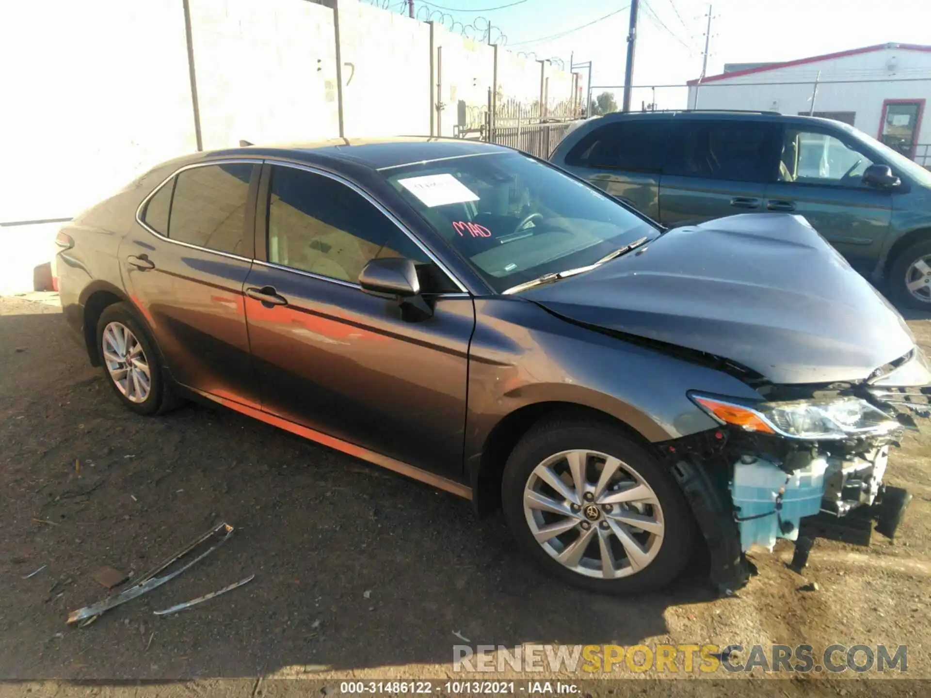 1 Photograph of a damaged car 4T1C11AK7NU499486 TOYOTA CAMRY 2022