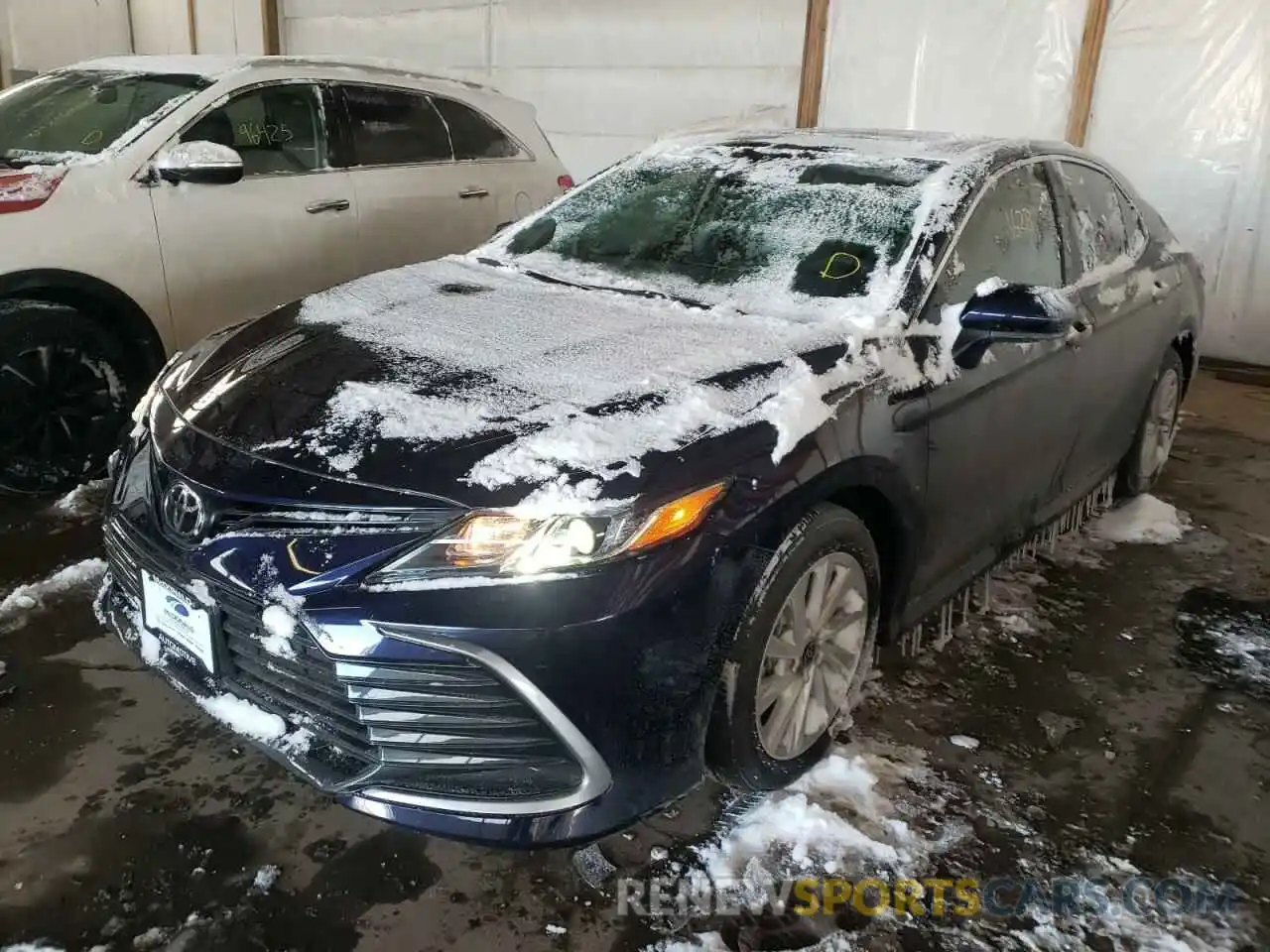 2 Photograph of a damaged car 4T1C11AK7NU631212 TOYOTA CAMRY 2022