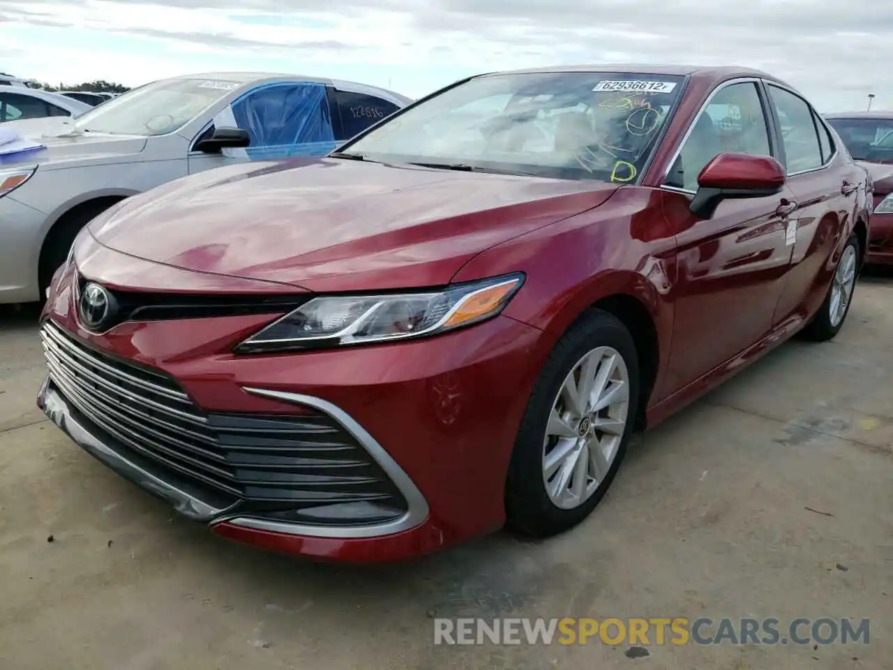 2 Photograph of a damaged car 4T1C11AK7NU631775 TOYOTA CAMRY 2022