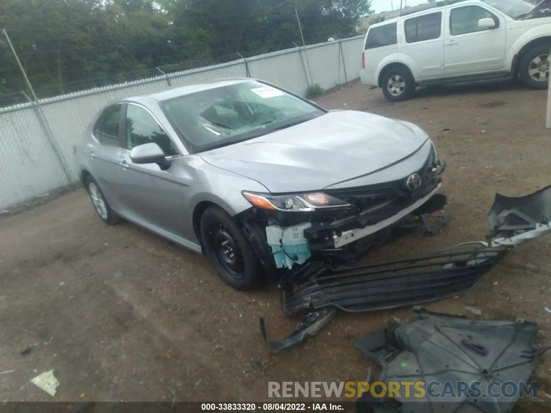 1 Photograph of a damaged car 4T1C11AK7NU637284 TOYOTA CAMRY 2022