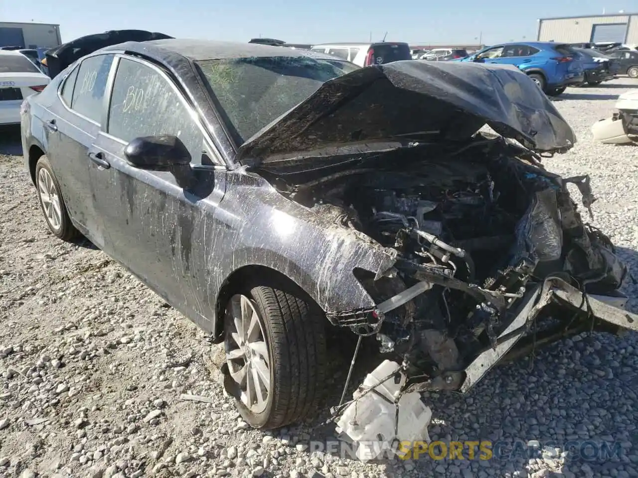 1 Photograph of a damaged car 4T1C11AK7NU645420 TOYOTA CAMRY 2022