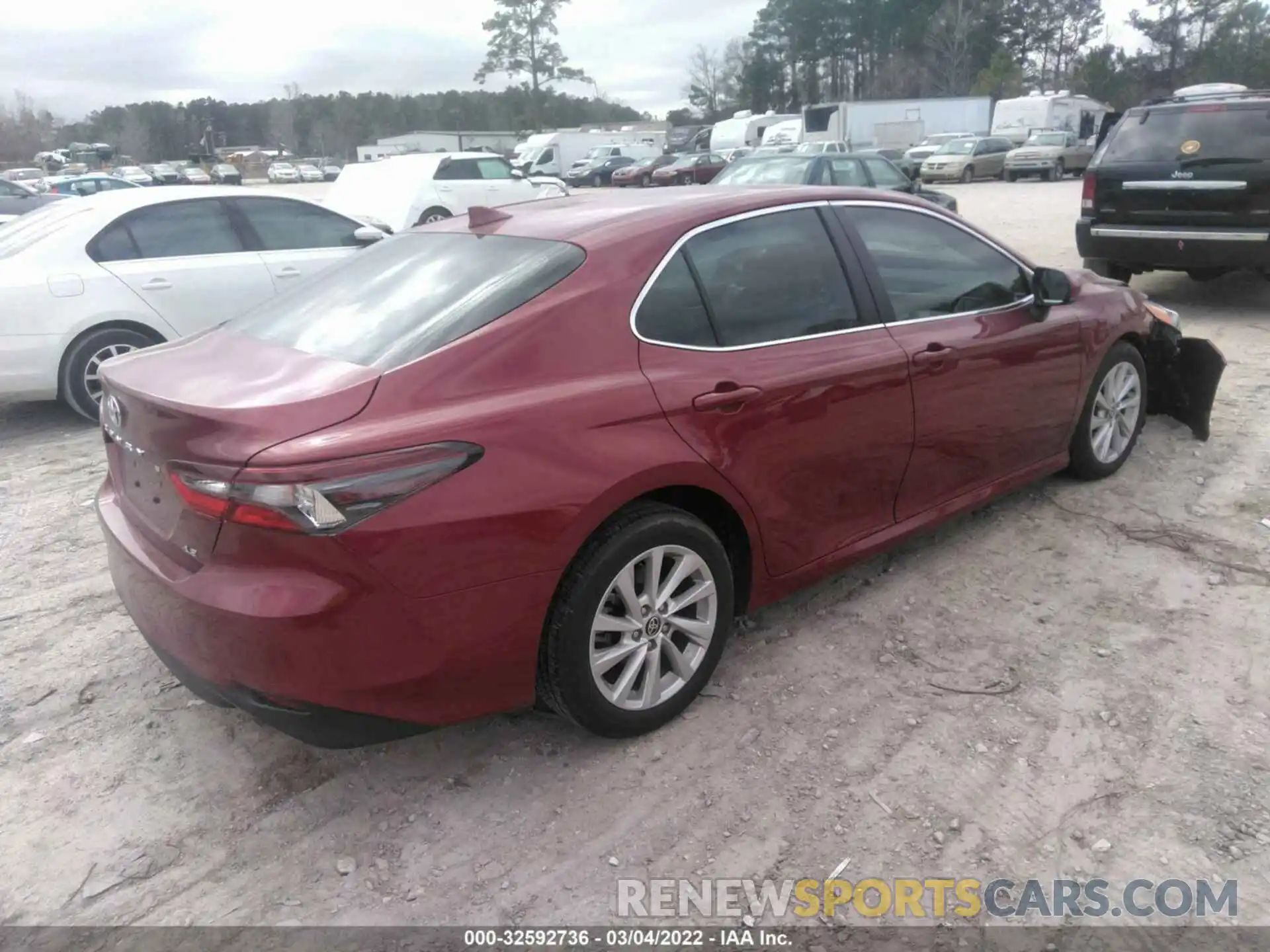 4 Photograph of a damaged car 4T1C11AK7NU657177 TOYOTA CAMRY 2022