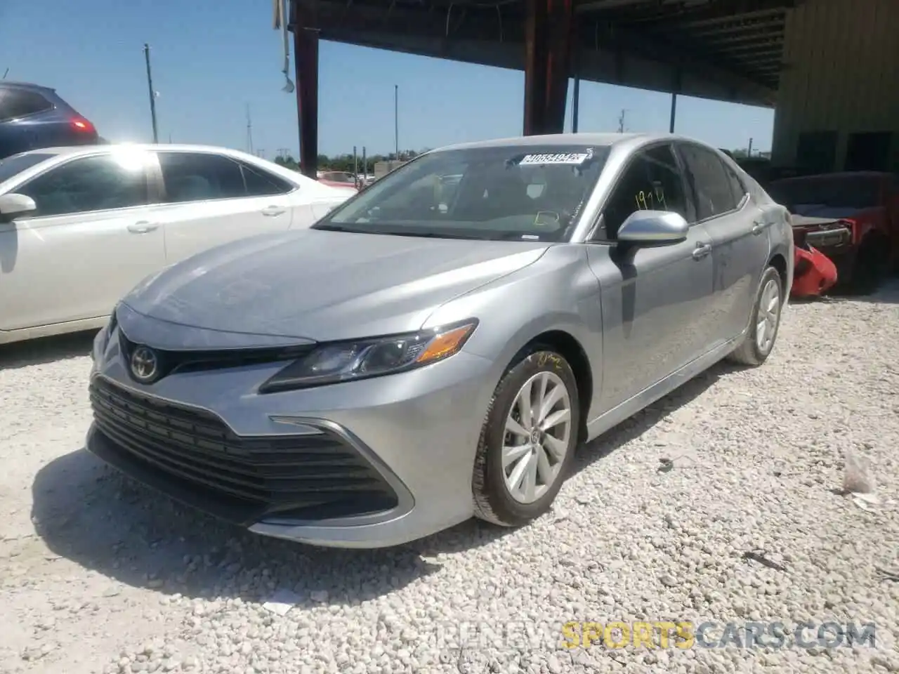 2 Photograph of a damaged car 4T1C11AK7NU668910 TOYOTA CAMRY 2022