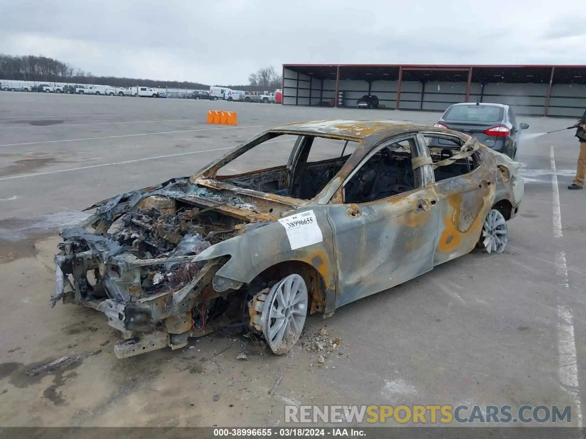 2 Photograph of a damaged car 4T1C11AK7NU680359 TOYOTA CAMRY 2022