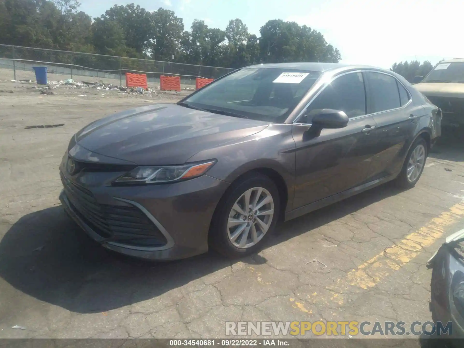 2 Photograph of a damaged car 4T1C11AK7NU715272 TOYOTA CAMRY 2022