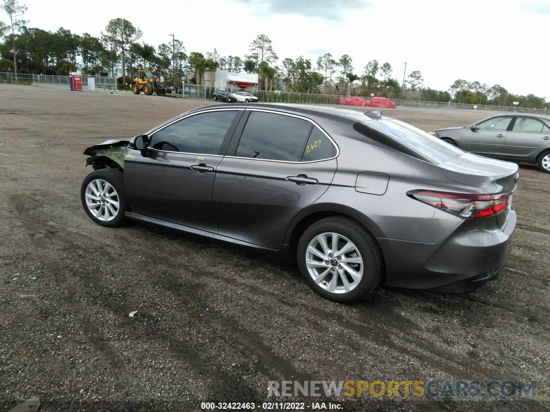 3 Photograph of a damaged car 4T1C11AK8NU629548 TOYOTA CAMRY 2022