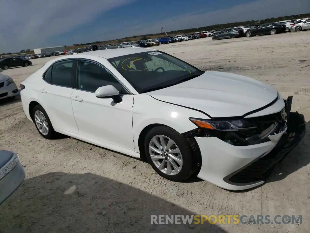 4 Photograph of a damaged car 4T1C11AK8NU665630 TOYOTA CAMRY 2022