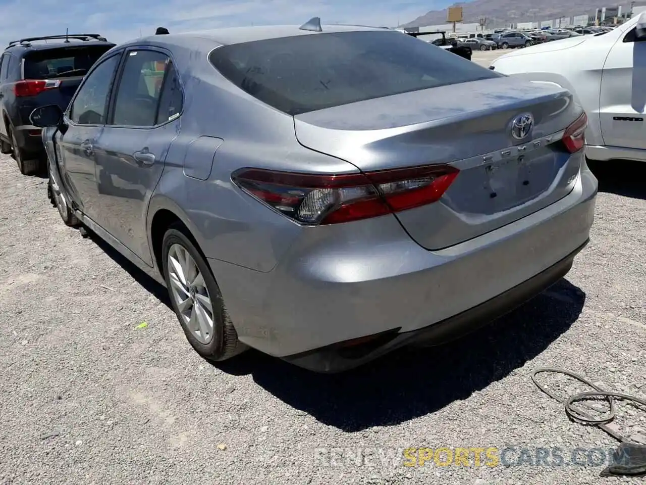 3 Photograph of a damaged car 4T1C11AK8NU666597 TOYOTA CAMRY 2022