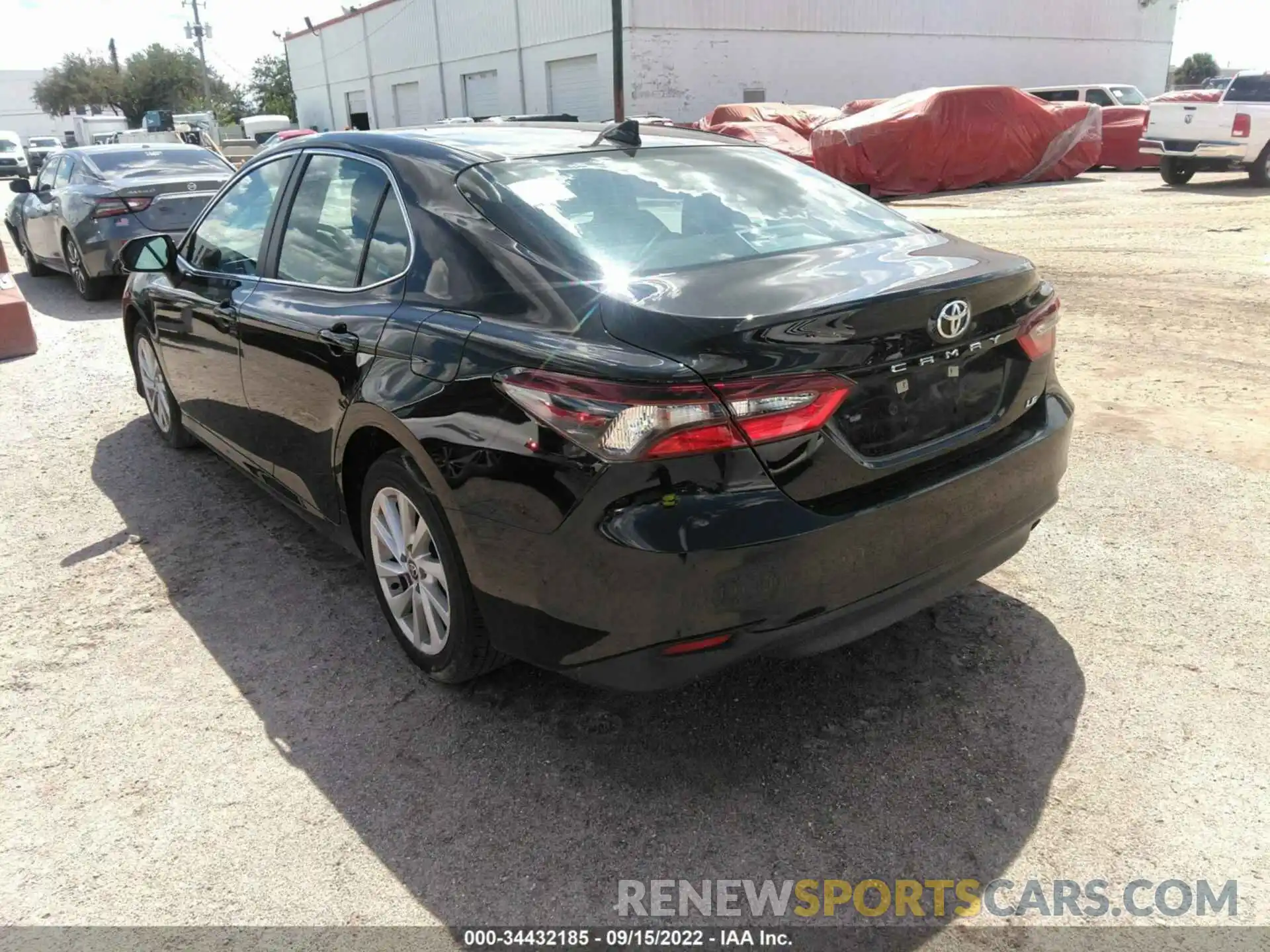 3 Photograph of a damaged car 4T1C11AK9NU008559 TOYOTA CAMRY 2022