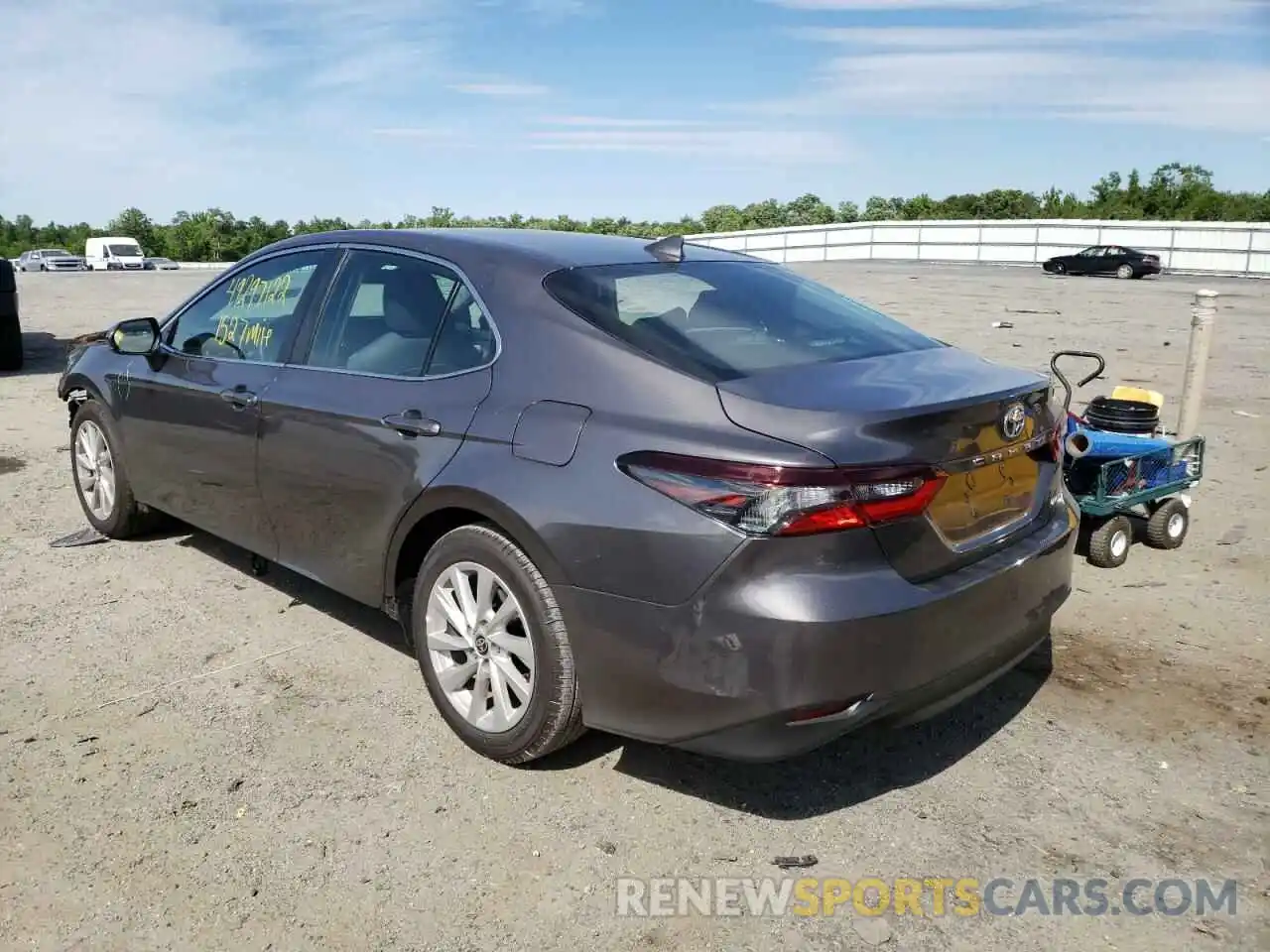 3 Photograph of a damaged car 4T1C11AK9NU045451 TOYOTA CAMRY 2022