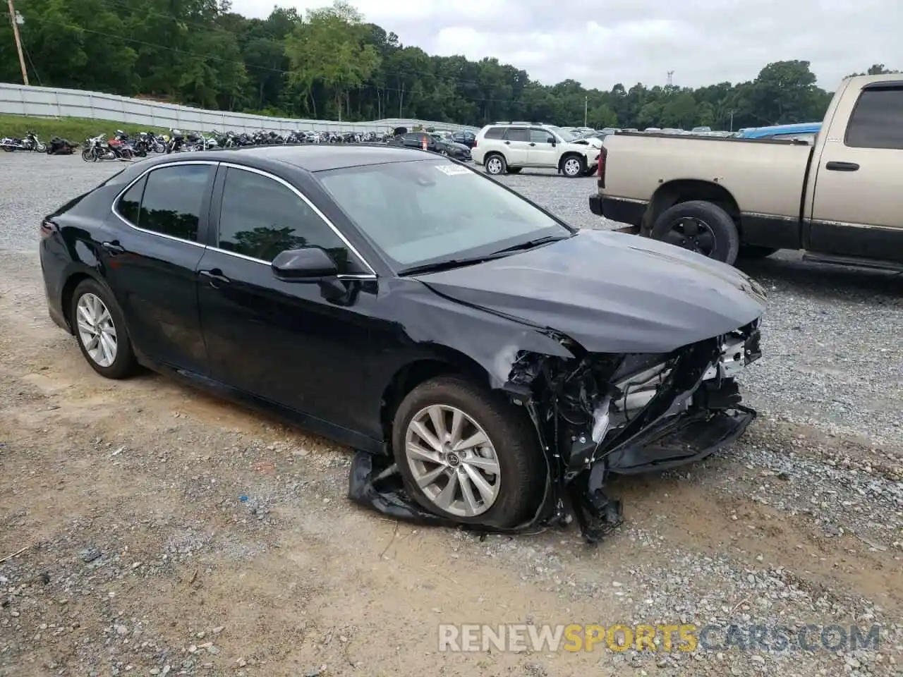 1 Photograph of a damaged car 4T1C11AK9NU623306 TOYOTA CAMRY 2022