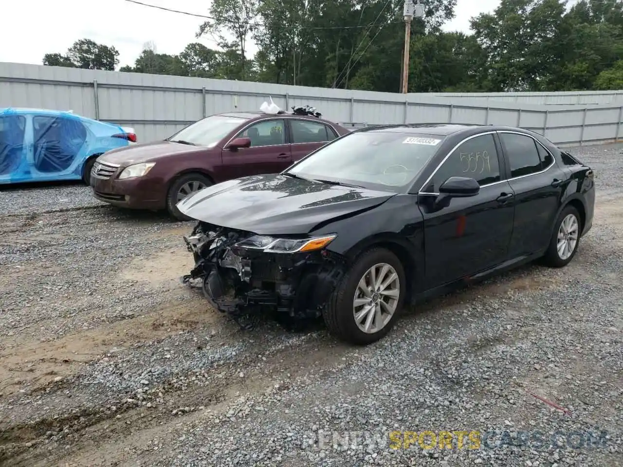 2 Photograph of a damaged car 4T1C11AK9NU623306 TOYOTA CAMRY 2022