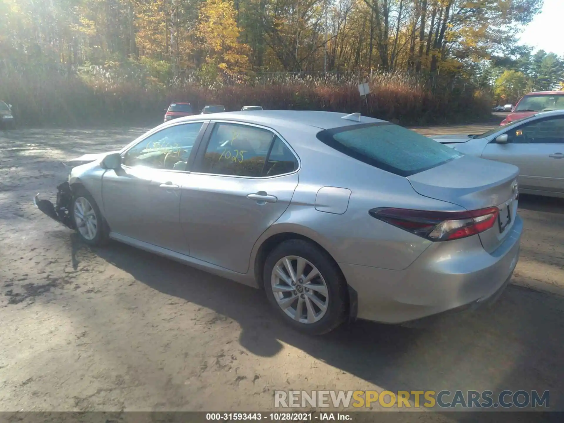 3 Photograph of a damaged car 4T1C11AK9NU626674 TOYOTA CAMRY 2022