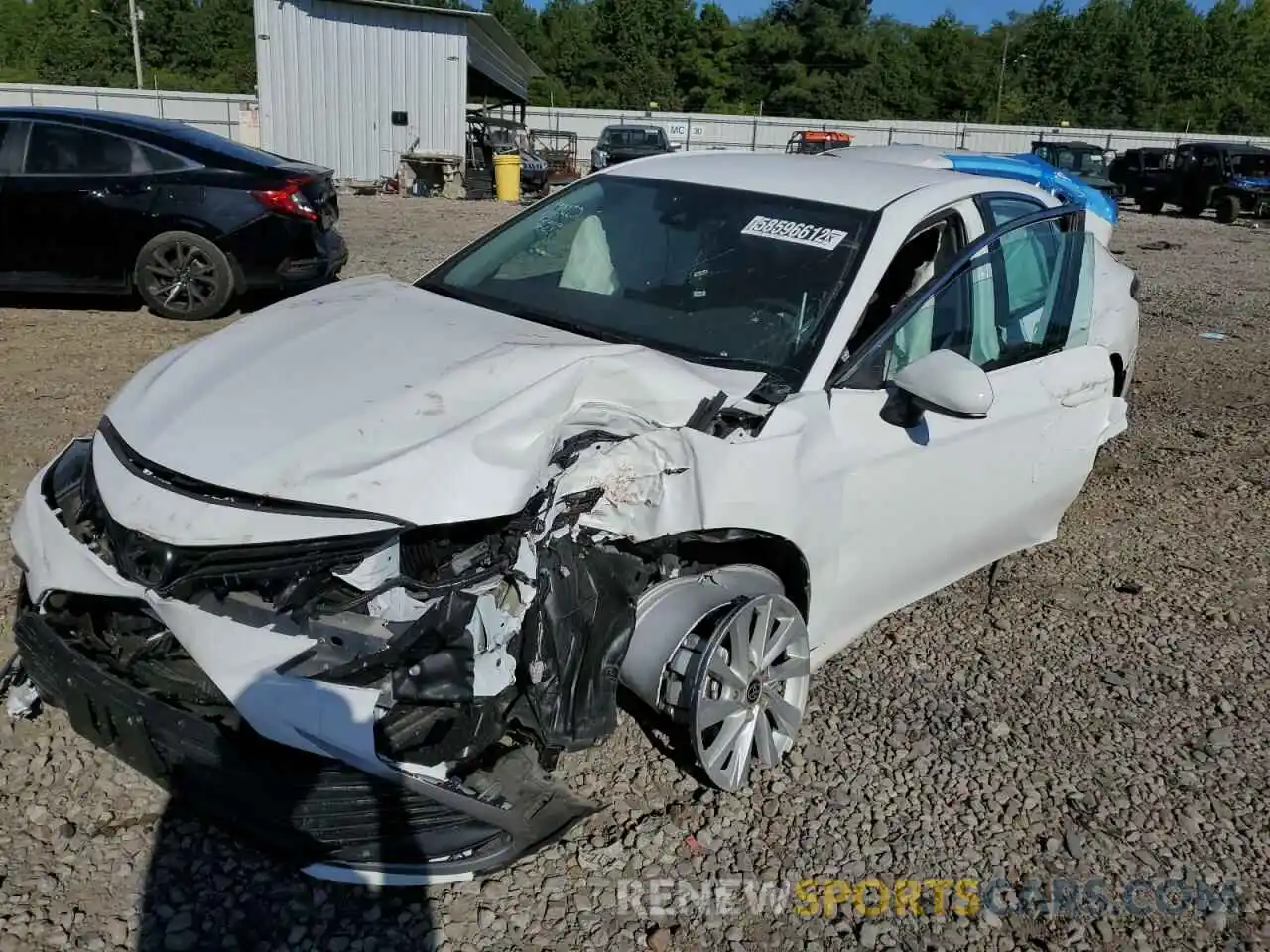 2 Photograph of a damaged car 4T1C11AK9NU629624 TOYOTA CAMRY 2022