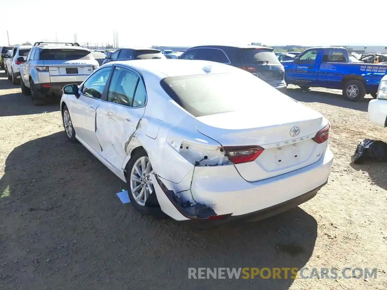 3 Photograph of a damaged car 4T1C11AK9NU632930 TOYOTA CAMRY 2022