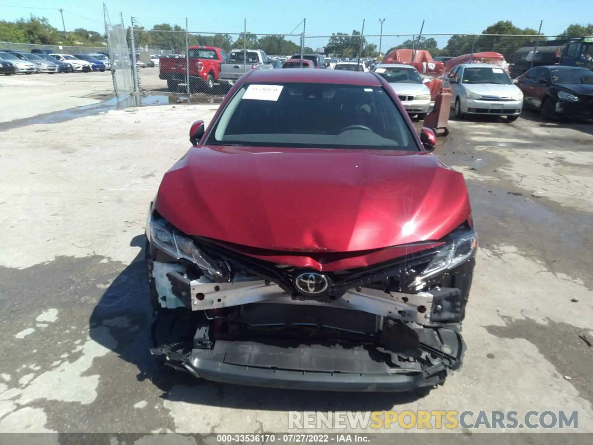 6 Photograph of a damaged car 4T1C11AK9NU633222 TOYOTA CAMRY 2022