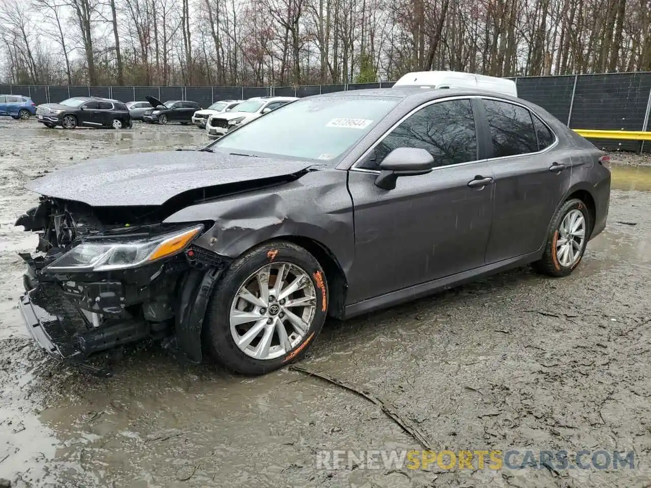 1 Photograph of a damaged car 4T1C11AK9NU658069 TOYOTA CAMRY 2022