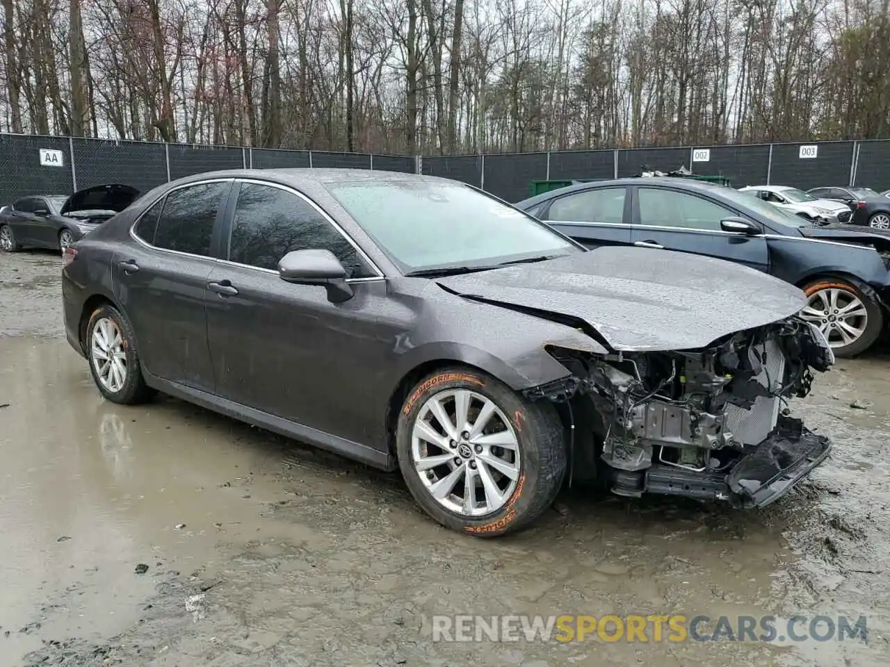 4 Photograph of a damaged car 4T1C11AK9NU658069 TOYOTA CAMRY 2022