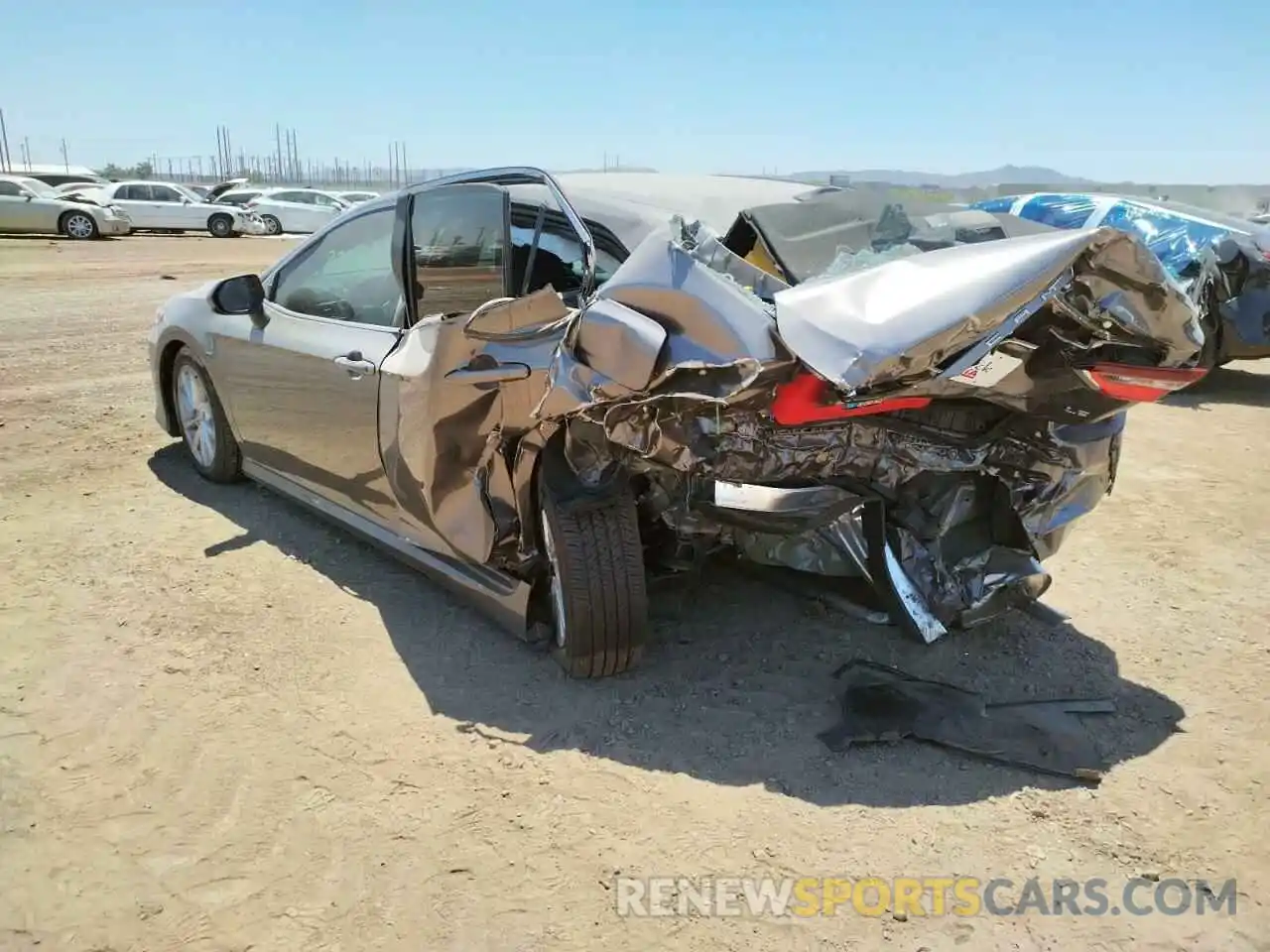 3 Photograph of a damaged car 4T1C11AK9NU658671 TOYOTA CAMRY 2022