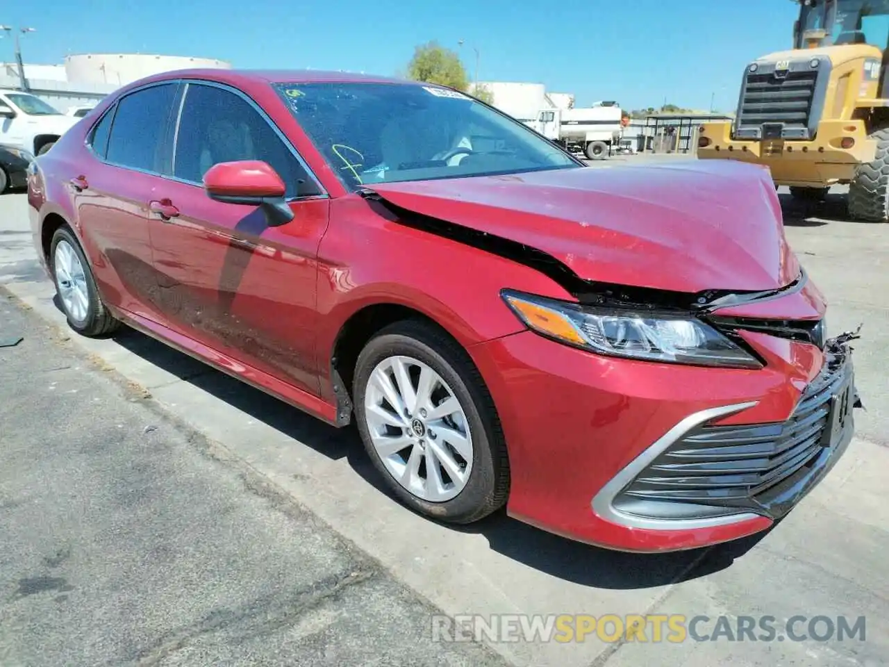 1 Photograph of a damaged car 4T1C11AK9NU680010 TOYOTA CAMRY 2022