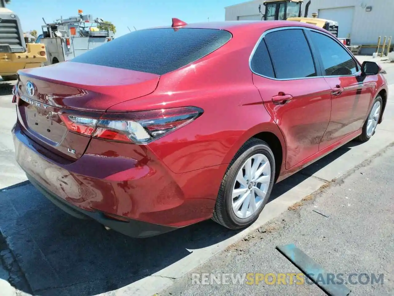 4 Photograph of a damaged car 4T1C11AK9NU680010 TOYOTA CAMRY 2022