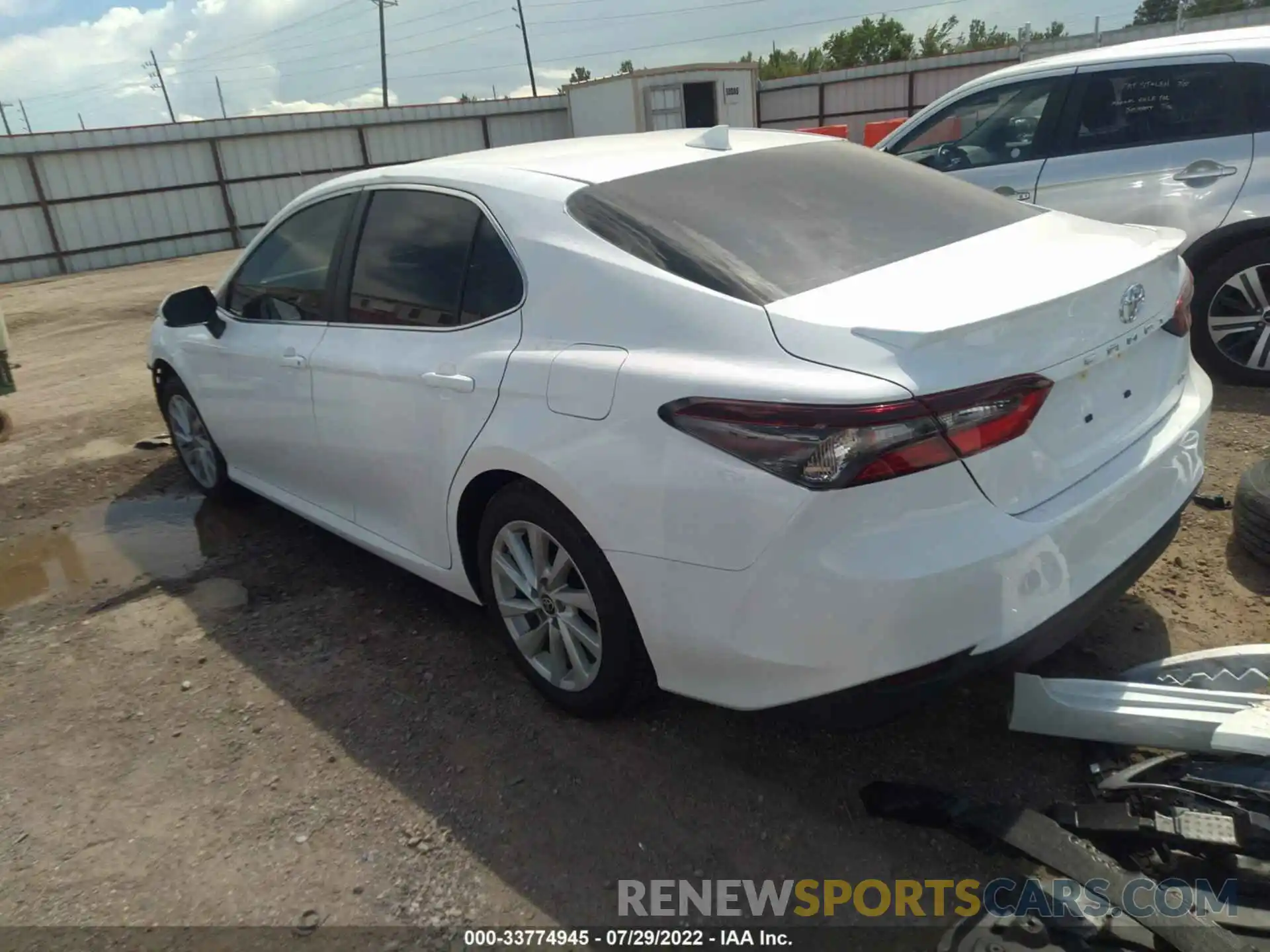 3 Photograph of a damaged car 4T1C11AK9NU691864 TOYOTA CAMRY 2022