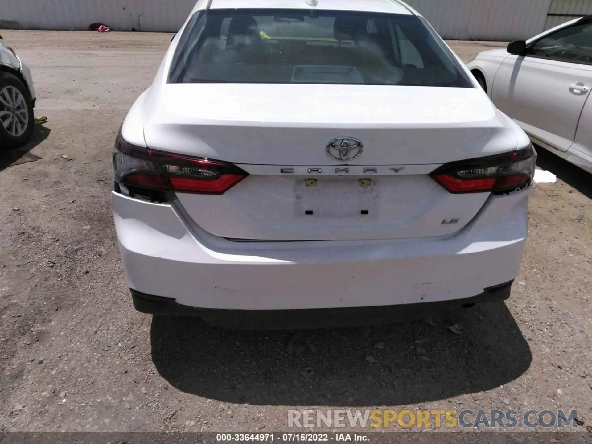 6 Photograph of a damaged car 4T1C11AKXNU010210 TOYOTA CAMRY 2022