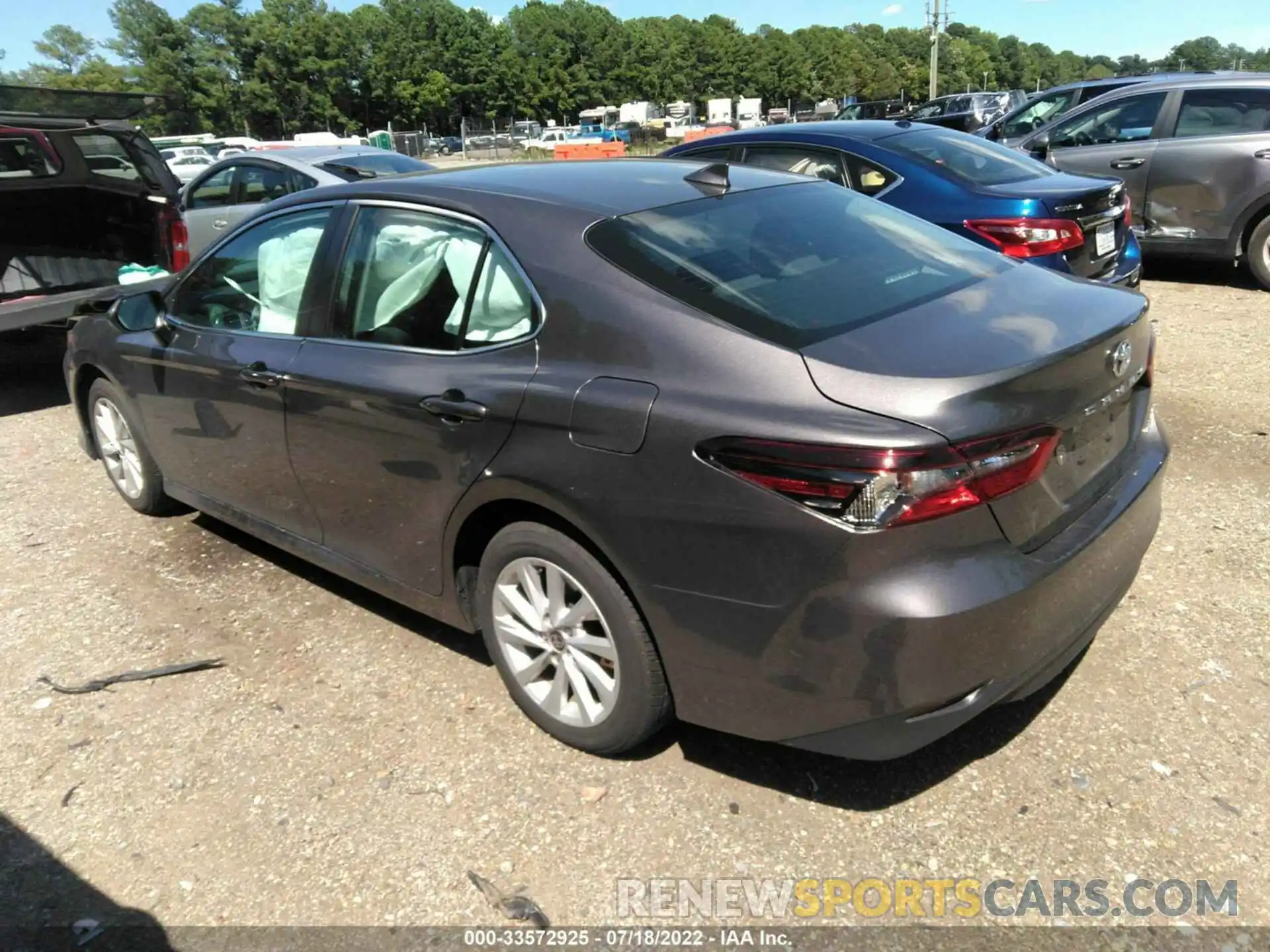 3 Photograph of a damaged car 4T1C11AKXNU499451 TOYOTA CAMRY 2022