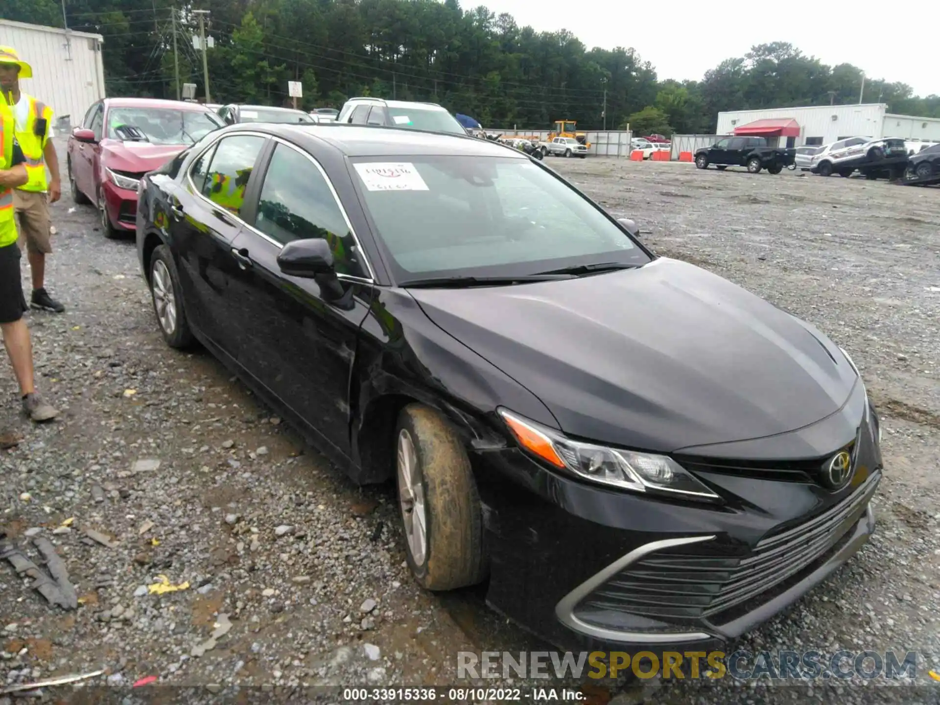 1 Photograph of a damaged car 4T1C11AKXNU617966 TOYOTA CAMRY 2022