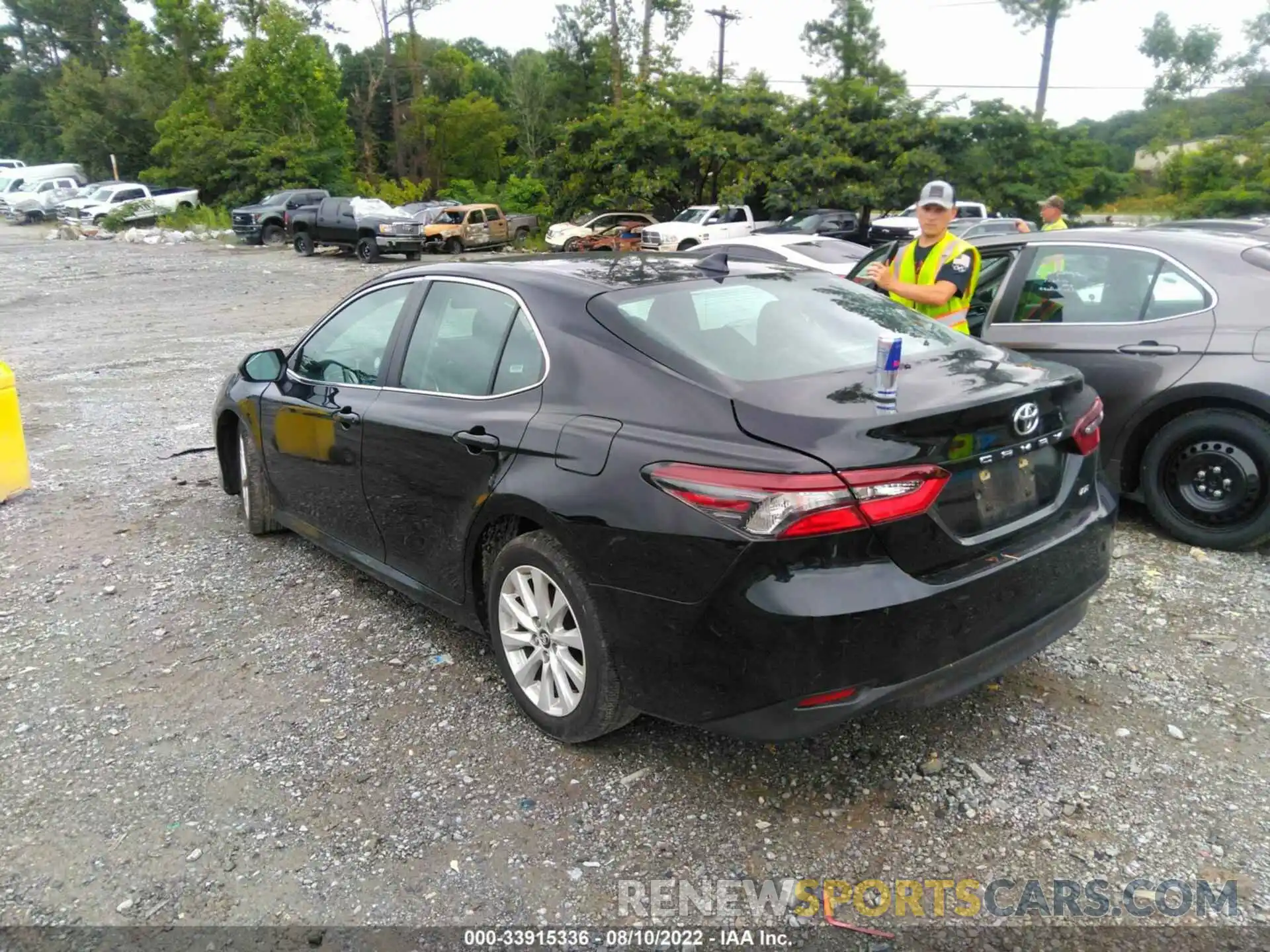 3 Photograph of a damaged car 4T1C11AKXNU617966 TOYOTA CAMRY 2022