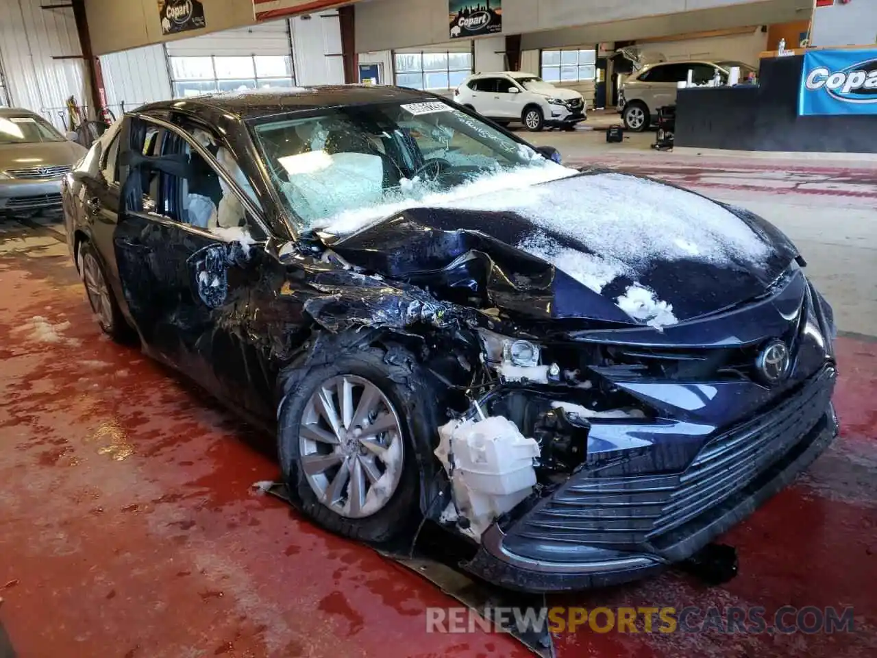 9 Photograph of a damaged car 4T1C11AKXNU643676 TOYOTA CAMRY 2022