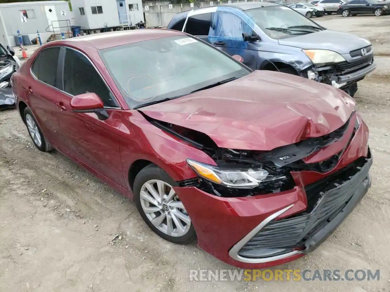 1 Photograph of a damaged car 4T1C11AKXNU646500 TOYOTA CAMRY 2022