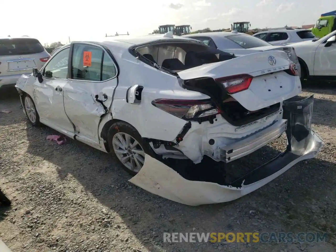 3 Photograph of a damaged car 4T1C11AKXNU666892 TOYOTA CAMRY 2022