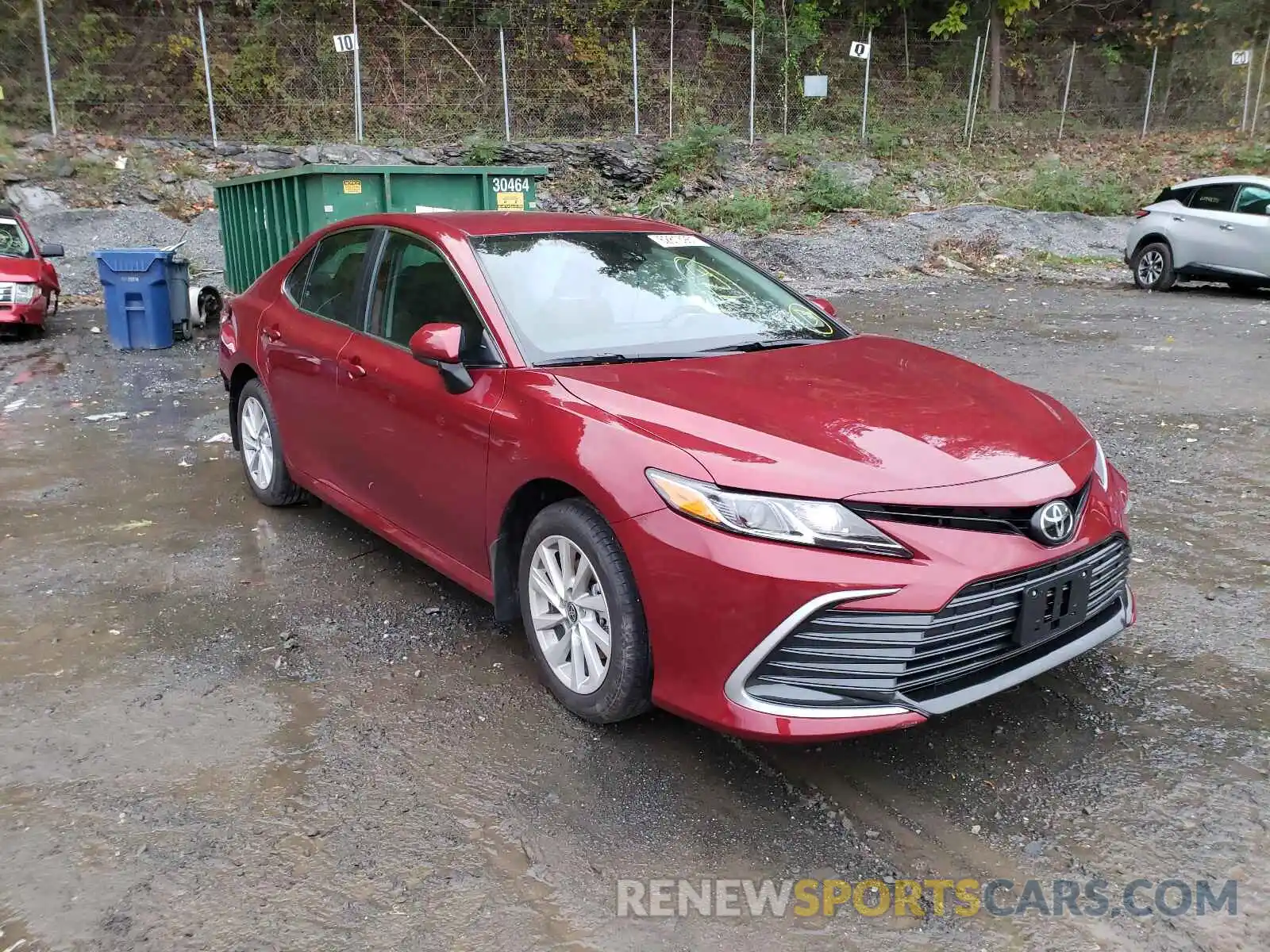 1 Photograph of a damaged car 4T1C11BK0NU048799 TOYOTA CAMRY 2022