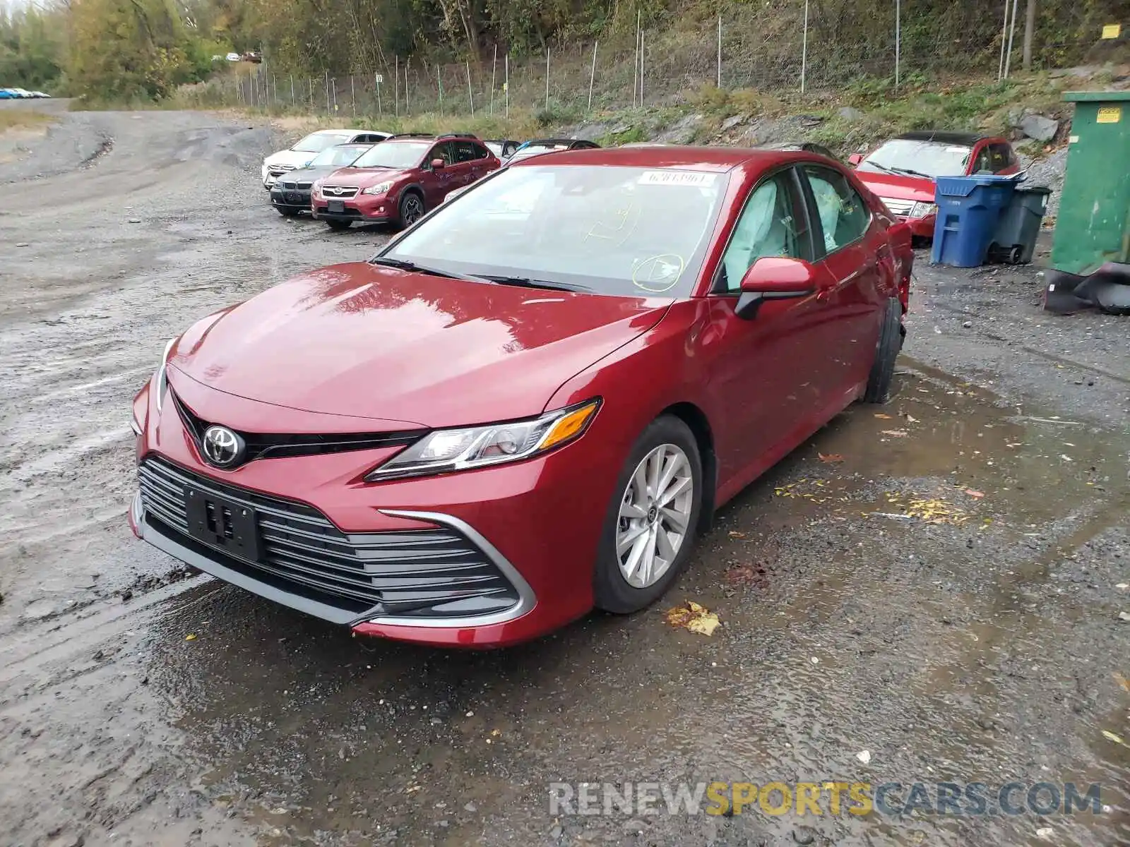 2 Photograph of a damaged car 4T1C11BK0NU048799 TOYOTA CAMRY 2022