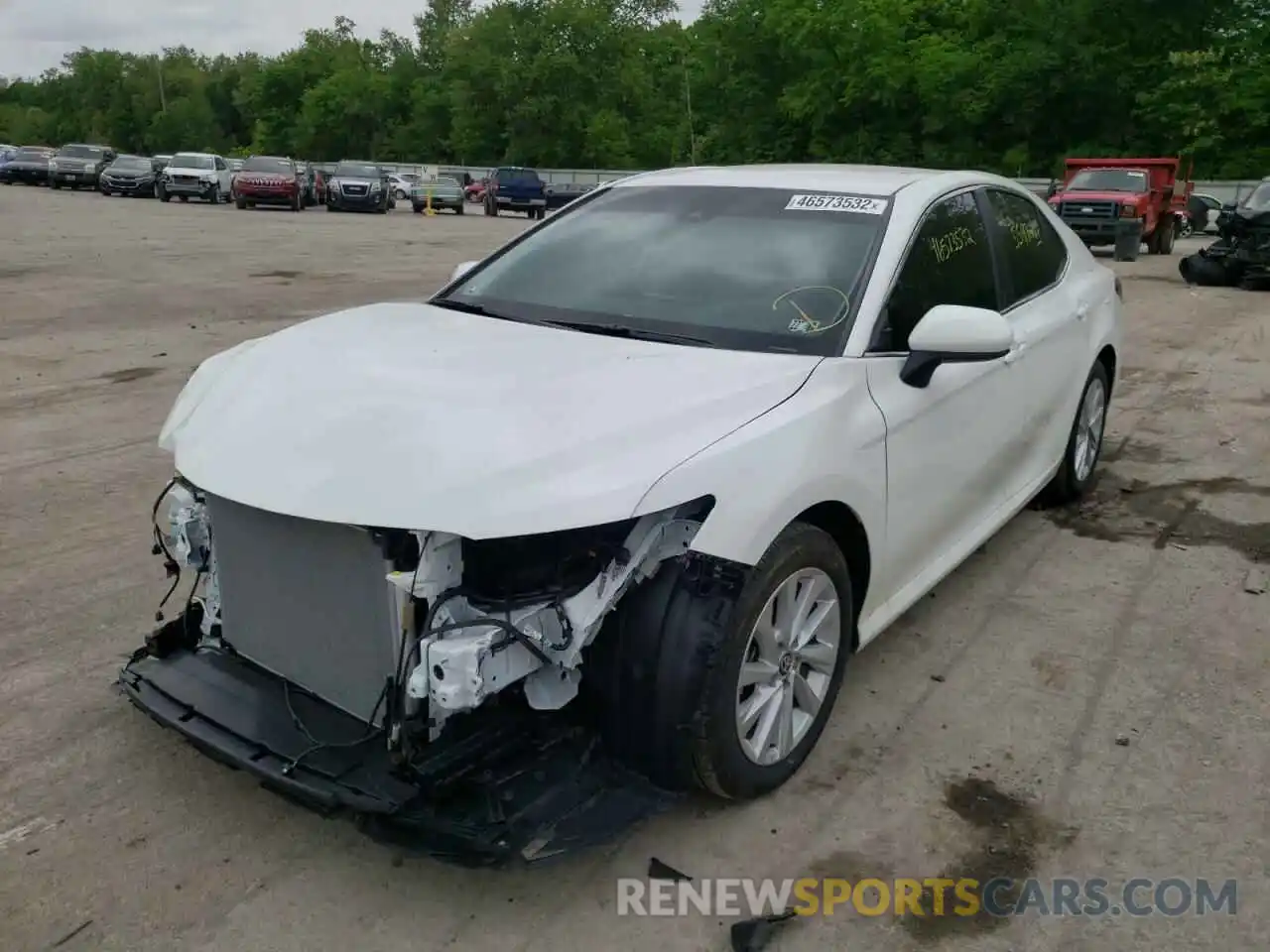 2 Photograph of a damaged car 4T1C11BK1NU051131 TOYOTA CAMRY 2022