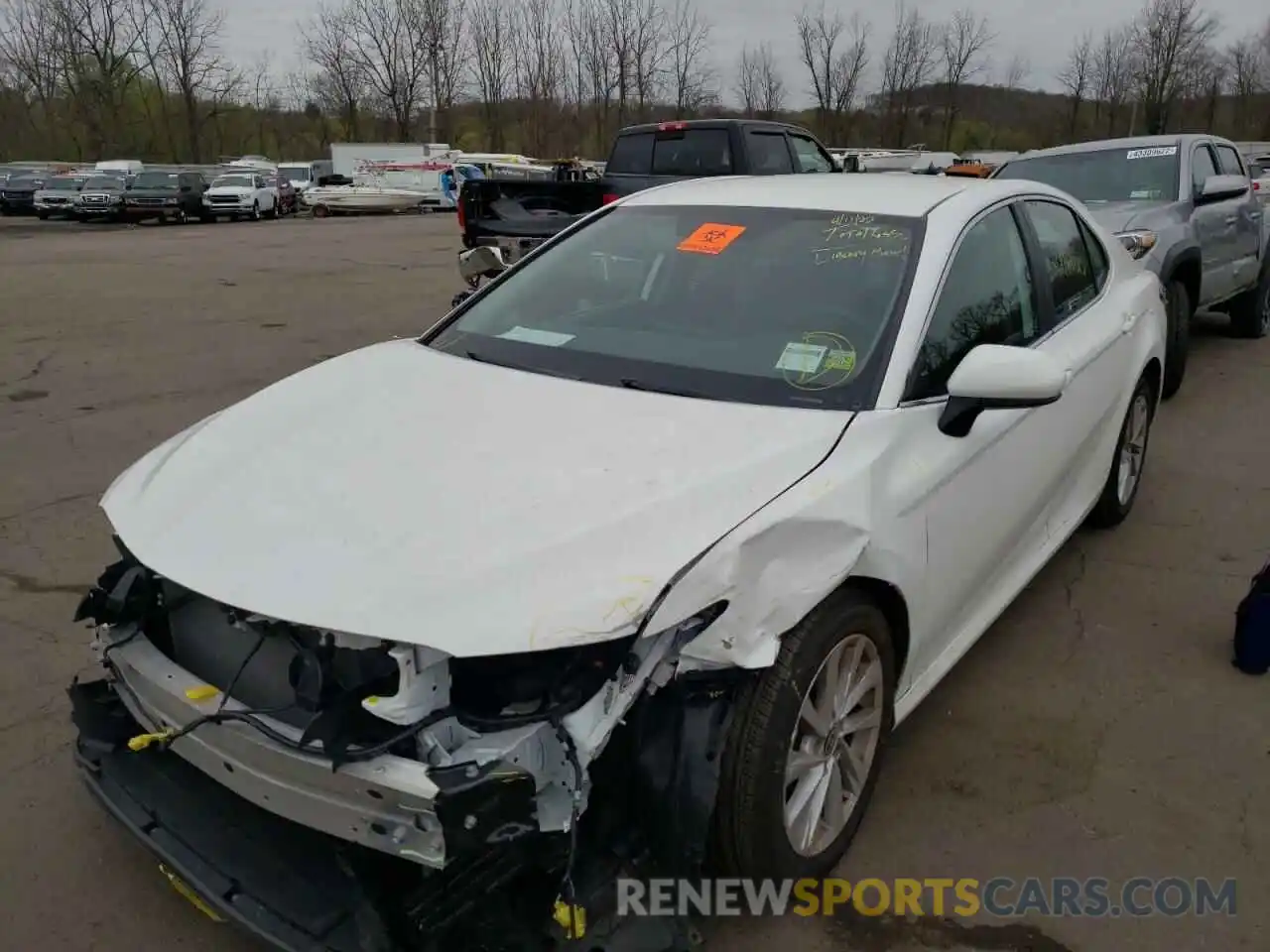 2 Photograph of a damaged car 4T1C11BK1NU055146 TOYOTA CAMRY 2022