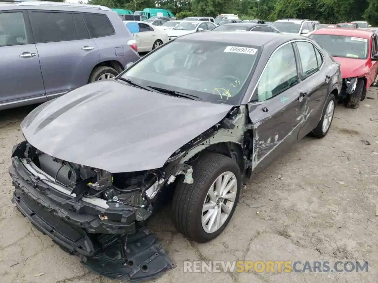 2 Photograph of a damaged car 4T1C11BK2NU051350 TOYOTA CAMRY 2022