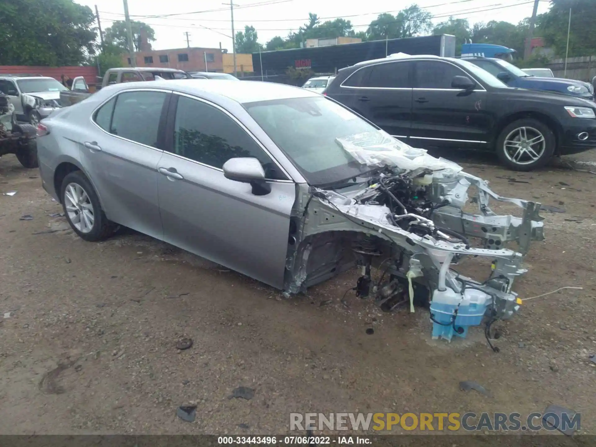 1 Photograph of a damaged car 4T1C11BK2NU052224 TOYOTA CAMRY 2022