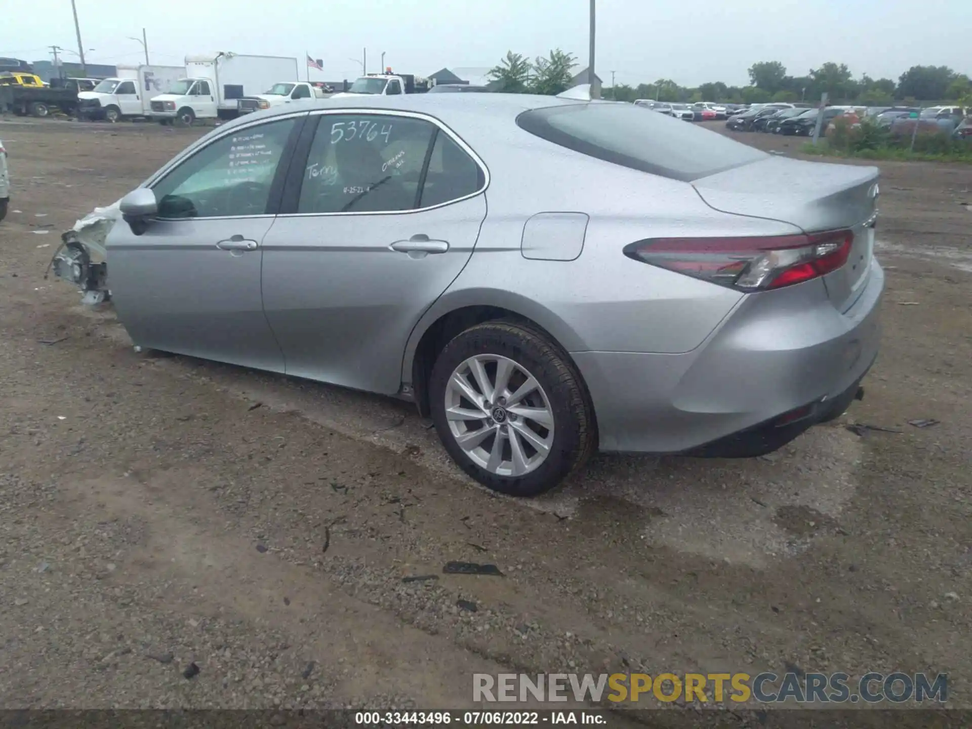 3 Photograph of a damaged car 4T1C11BK2NU052224 TOYOTA CAMRY 2022