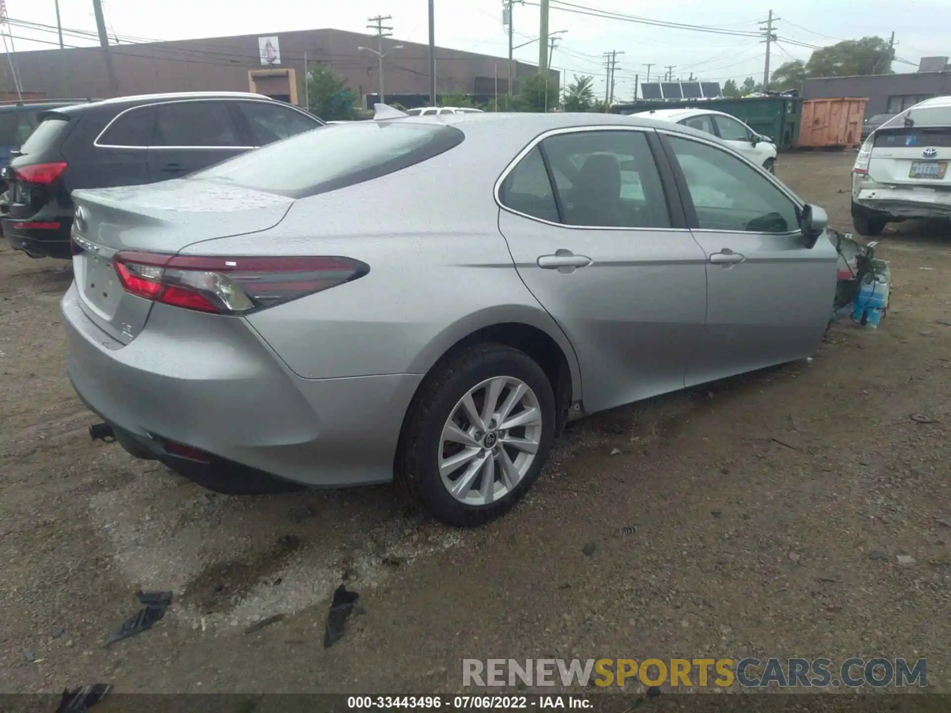 4 Photograph of a damaged car 4T1C11BK2NU052224 TOYOTA CAMRY 2022